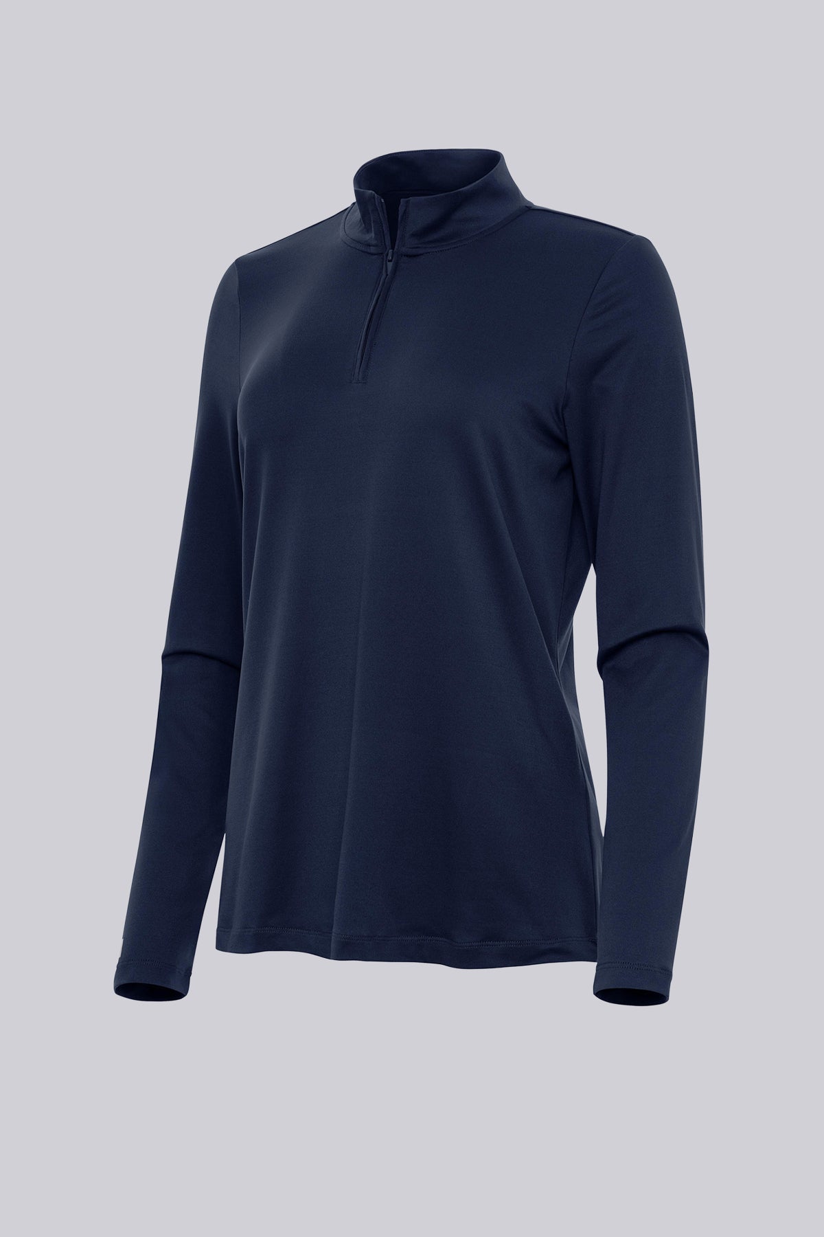 Antigua Apparel Ladies Reprocess Quarter Zip Pullover