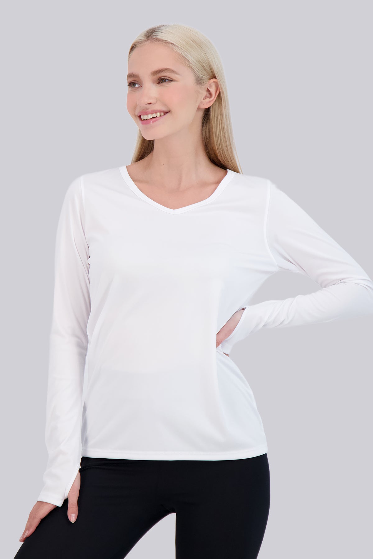 Denali Ladies Bonita Long Sleeve V-Neck