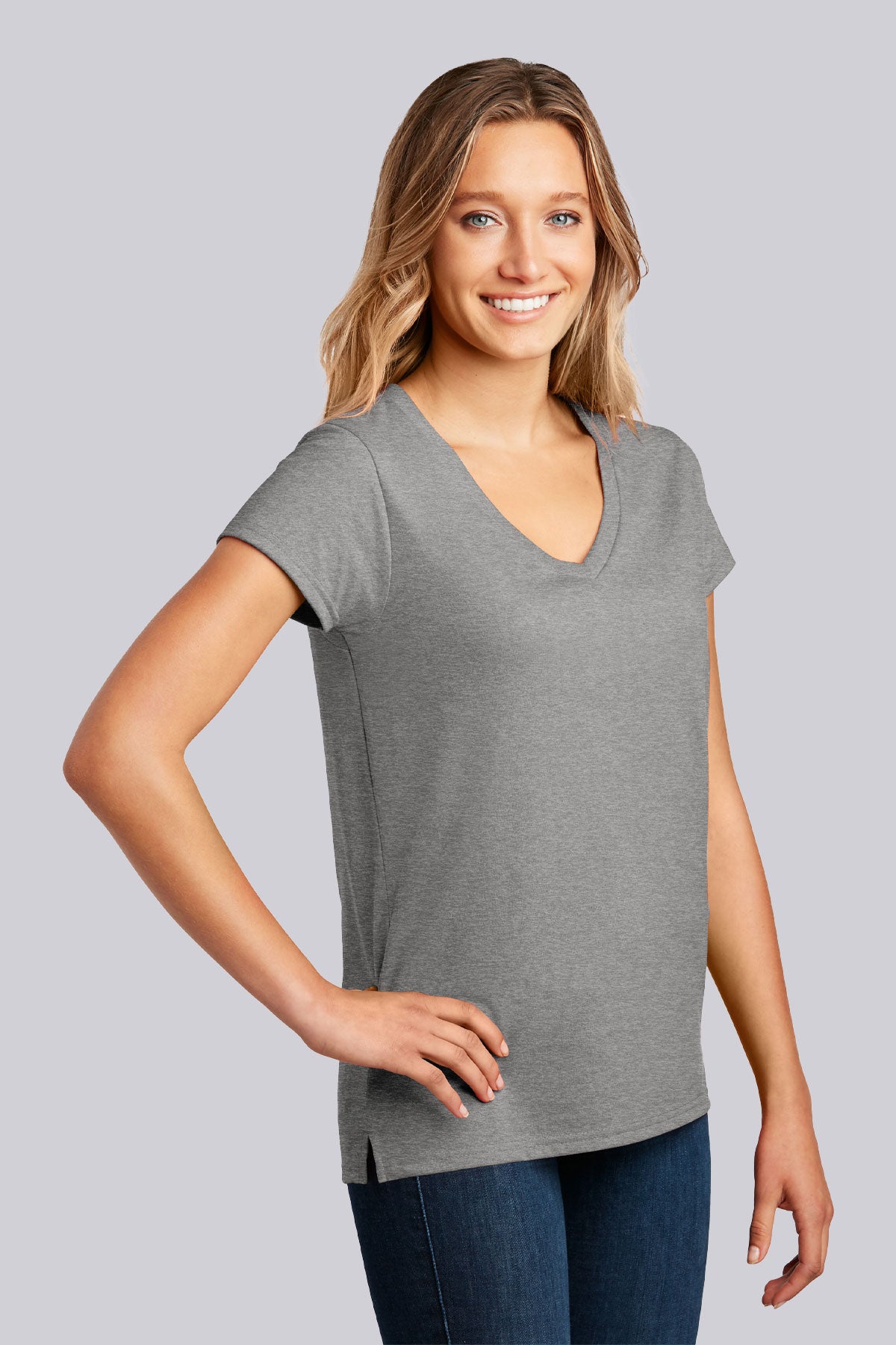 District Ladies Re-Tee V-Neck