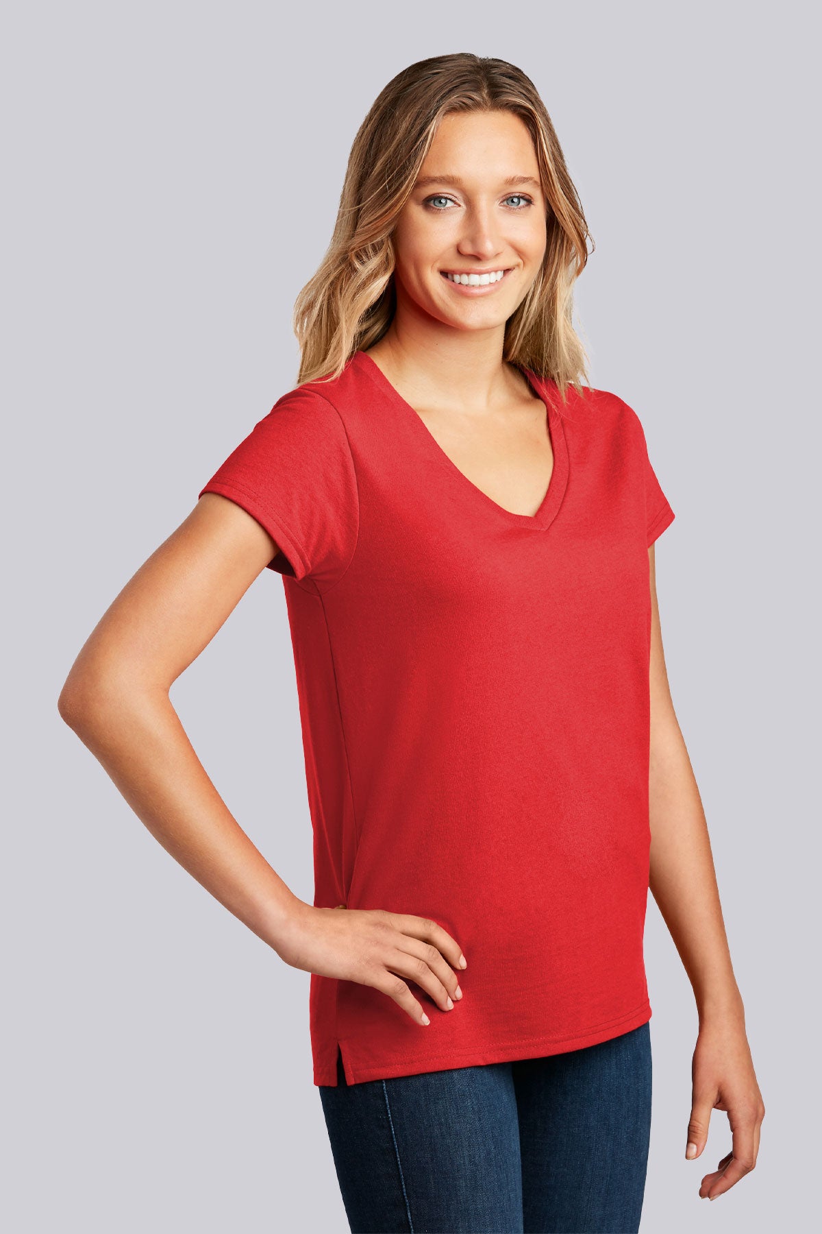 District Ladies Re-Tee V-Neck