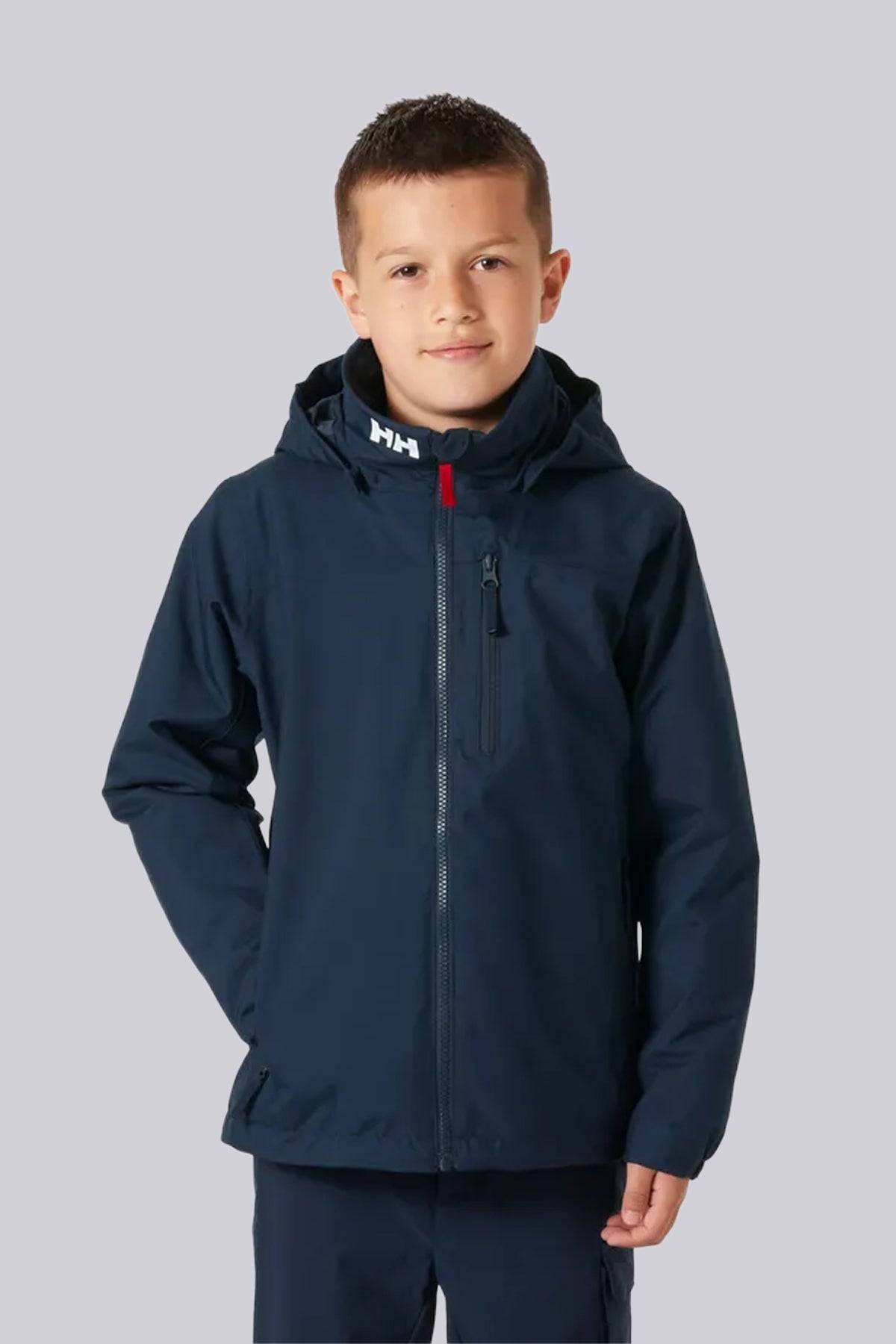 Helly Hansen Juniors' Crew Hooded Midlayer Jacket 2.0