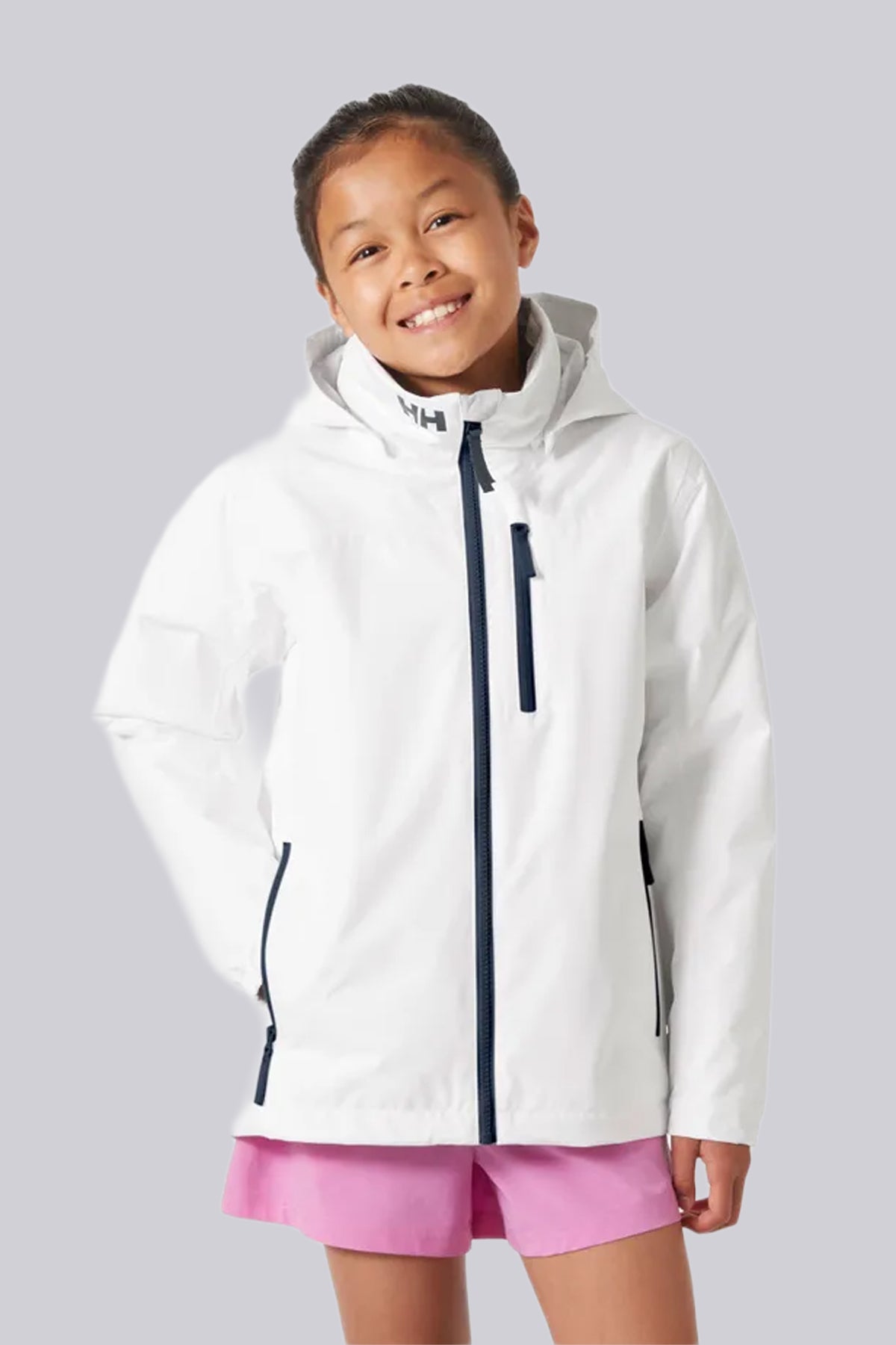 Helly Hansen Juniors' Crew Hooded Midlayer Jacket 2.0
