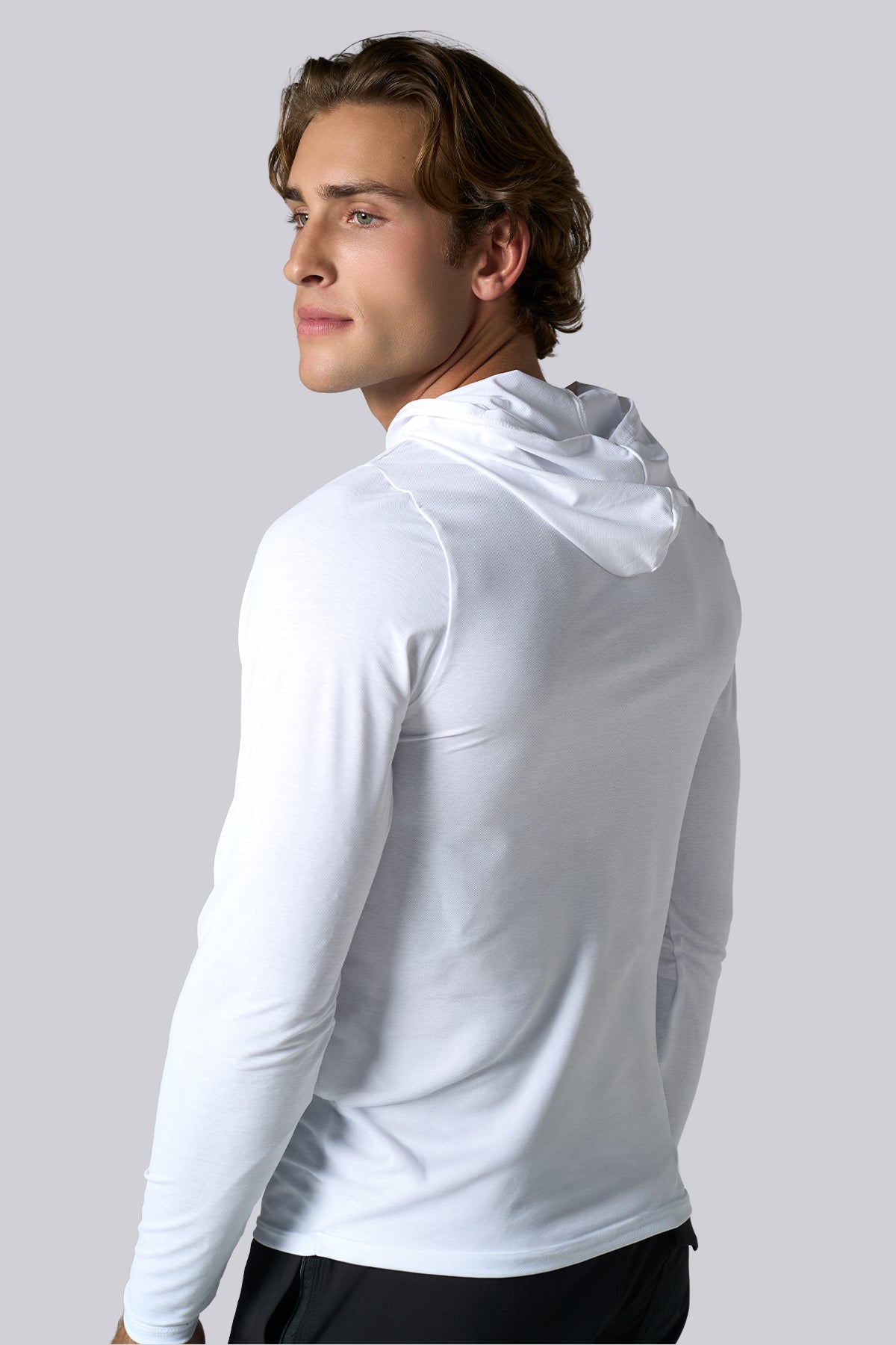 Liquid Men's 5 Flex Hooded Sun Shirt