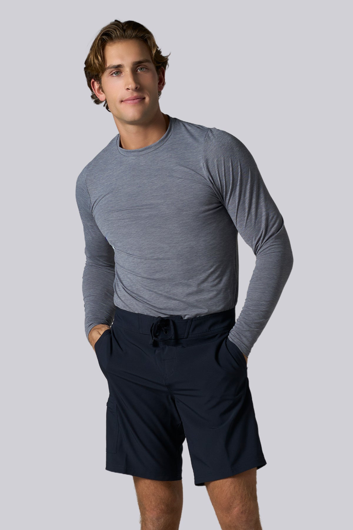 Liquid Men's 5 Flex Long Sleeve Sun Shirt