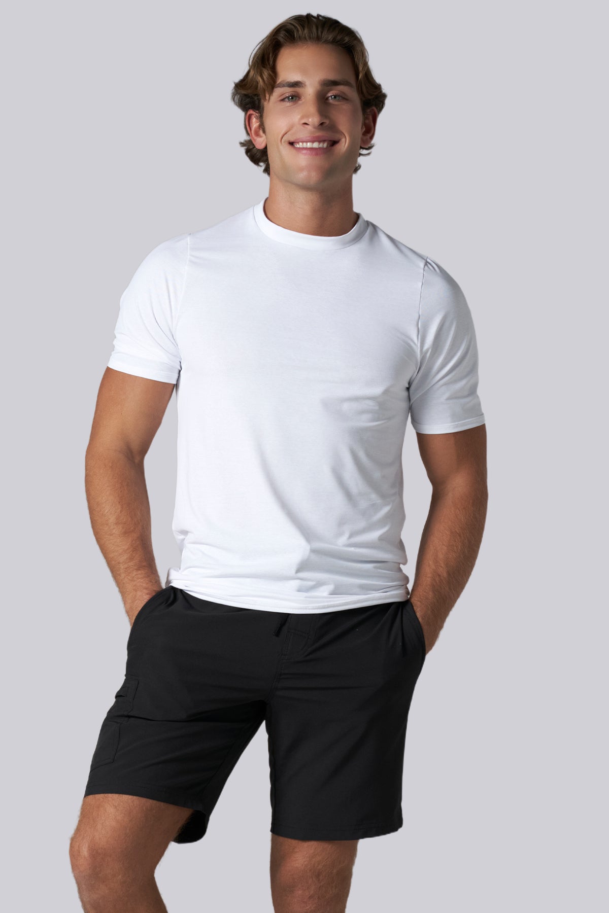 Liquid Men's 5 Flex Short Sleeve Sun Shirt