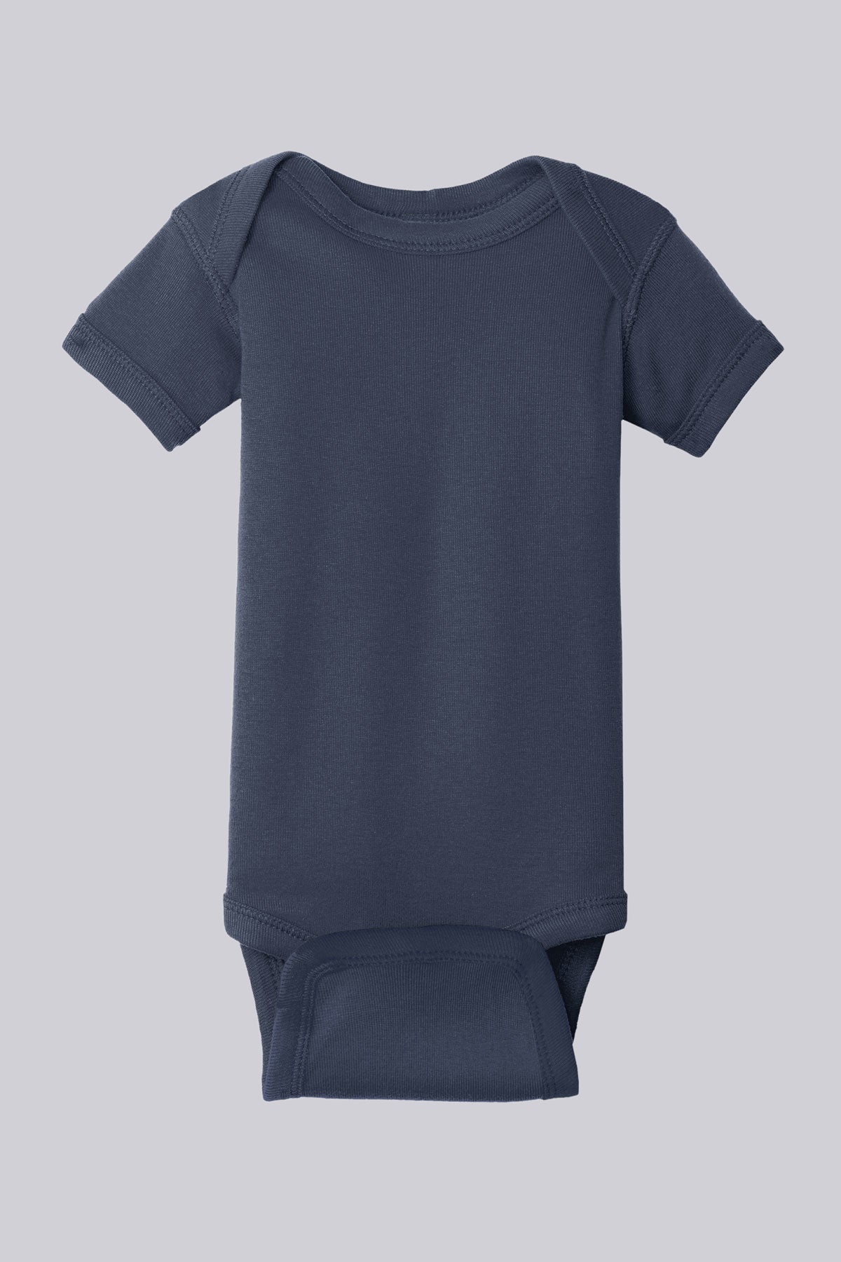 Rabbit Skins Infant Short Sleeve Baby Rib Bodysuit