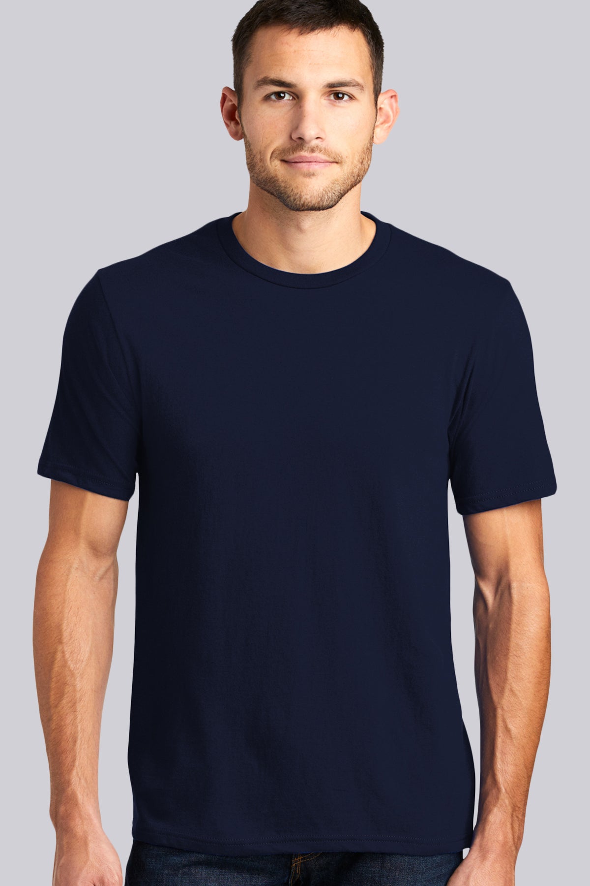 District Mens Very Important Crew Neck Tee