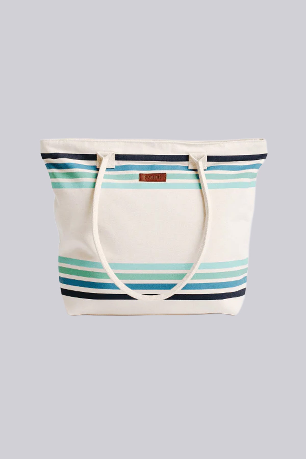 Sand Cloud Border Classic Stripe Beach Tote