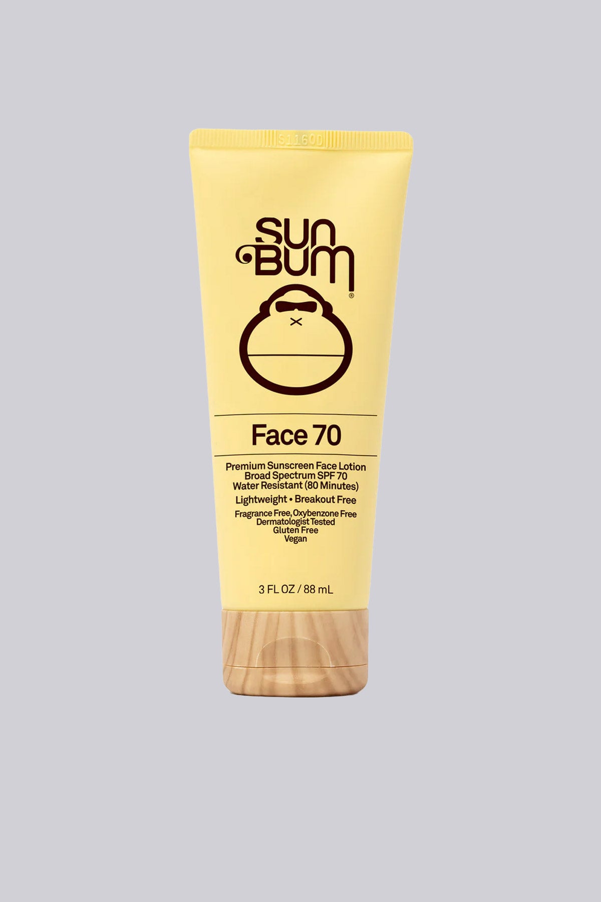 Sun Bum SPF 70 Clear Face Lotion Travel Size