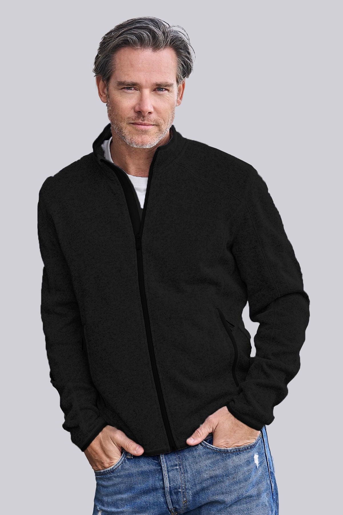 Tee Jays Mens Outdoor Fleece Jacket