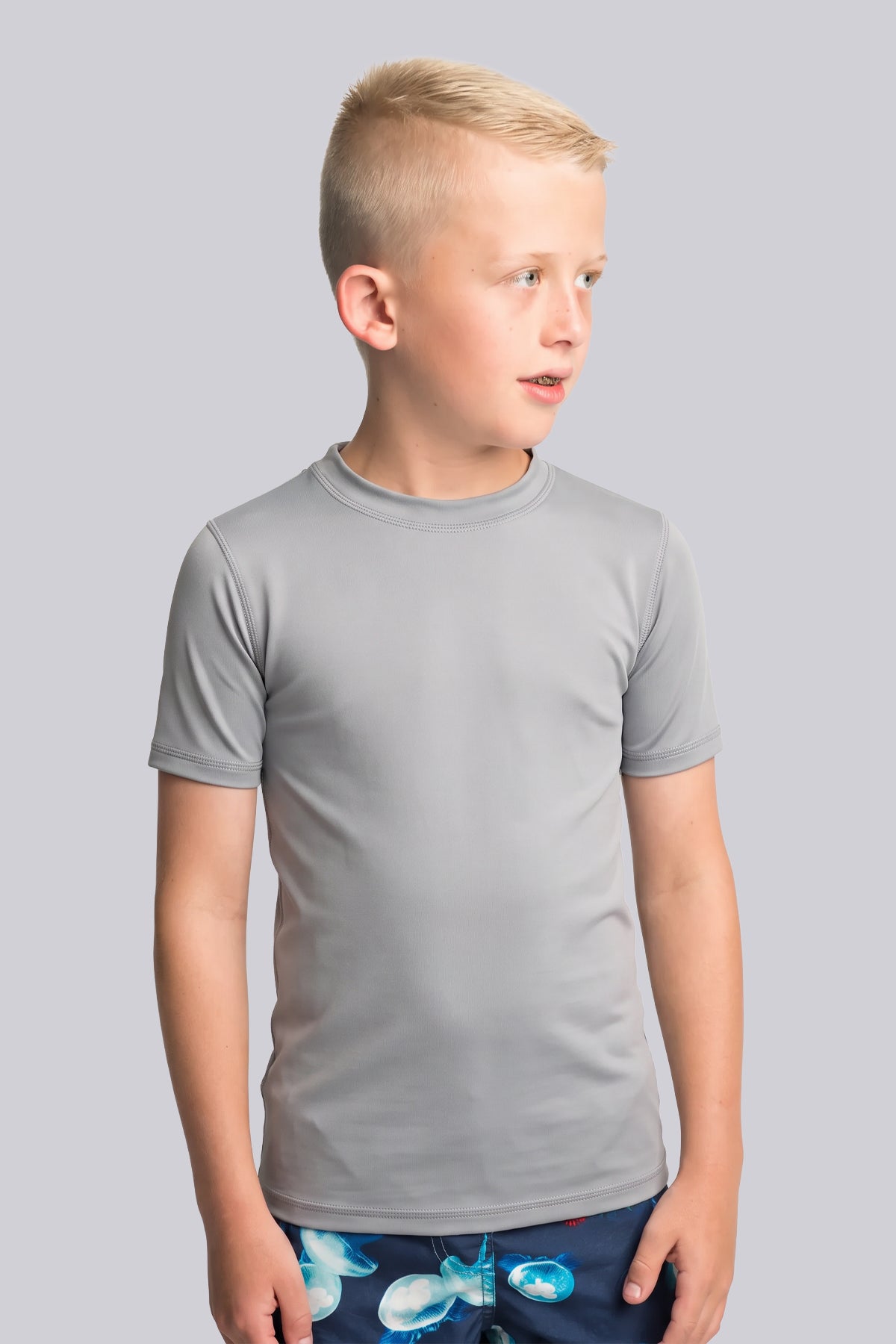 Youth Short Sleeve Rash Guard
