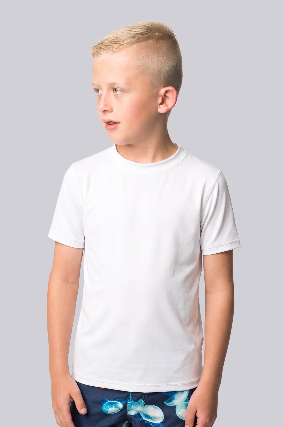 Youth Short Sleeve Rash Guard