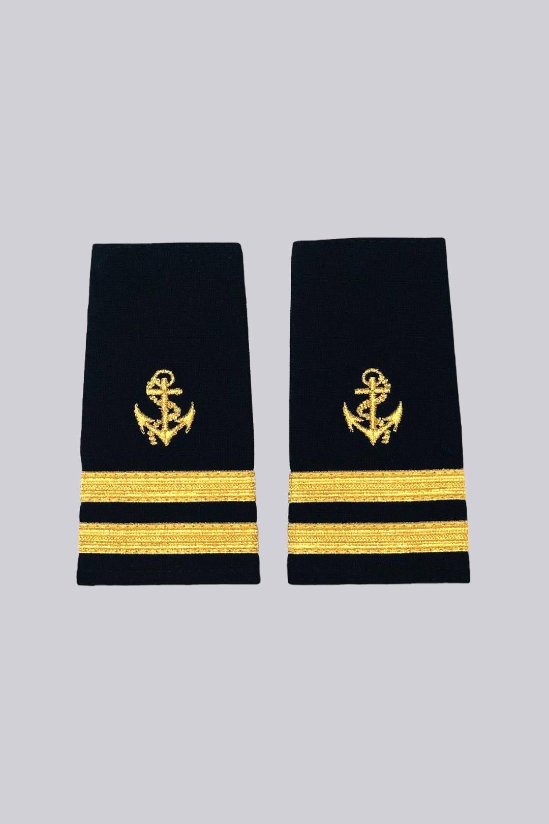 Bosun Epaulet Gold Two Stripes