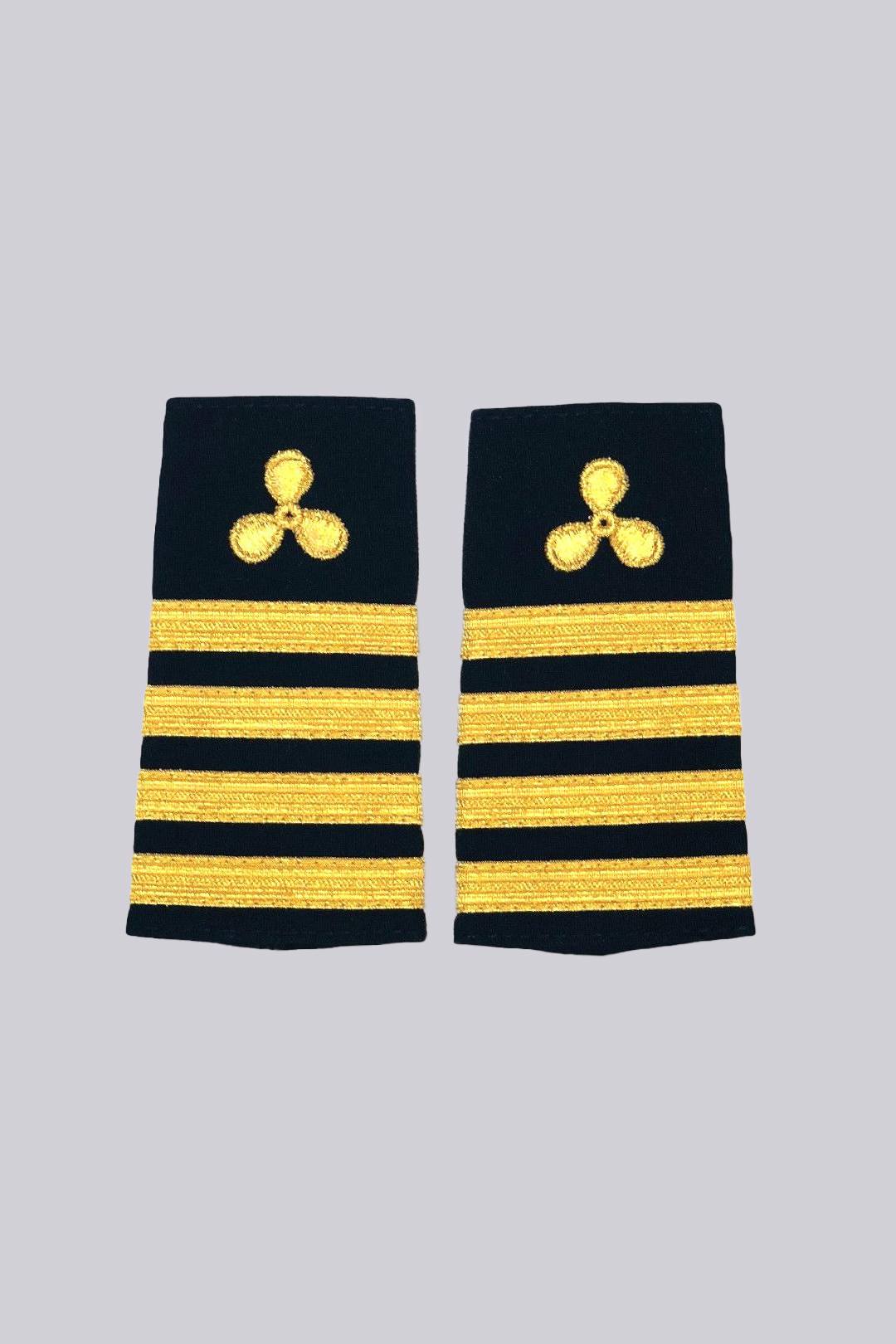 Chief Engineer Epaulet Gold Four Stripes
