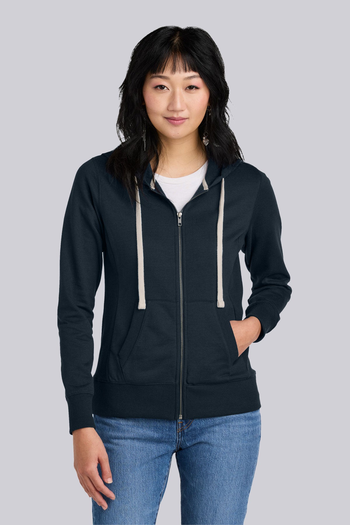 District Ladies Re-Fleece Hoodie