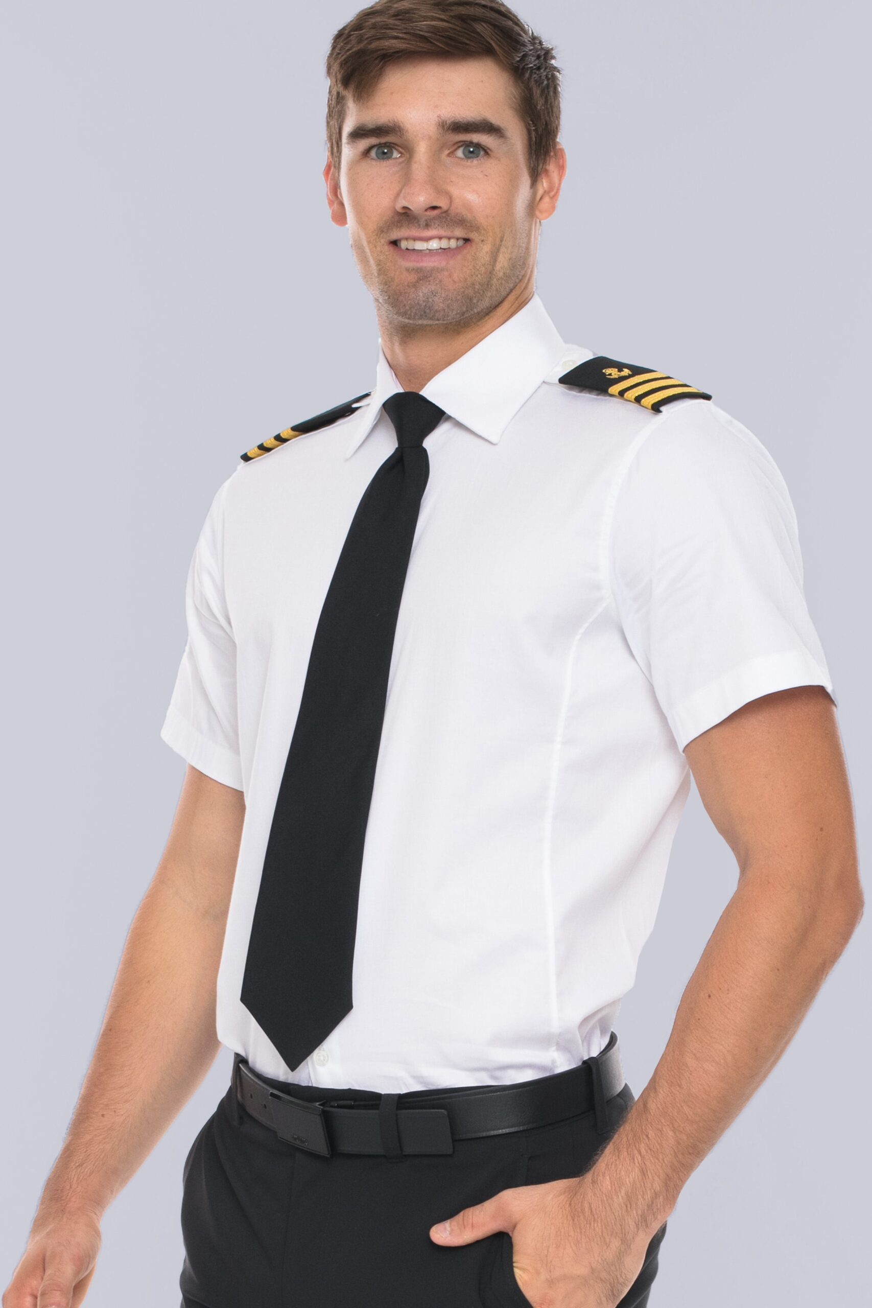 Liquid Mens Epaulet Shirt