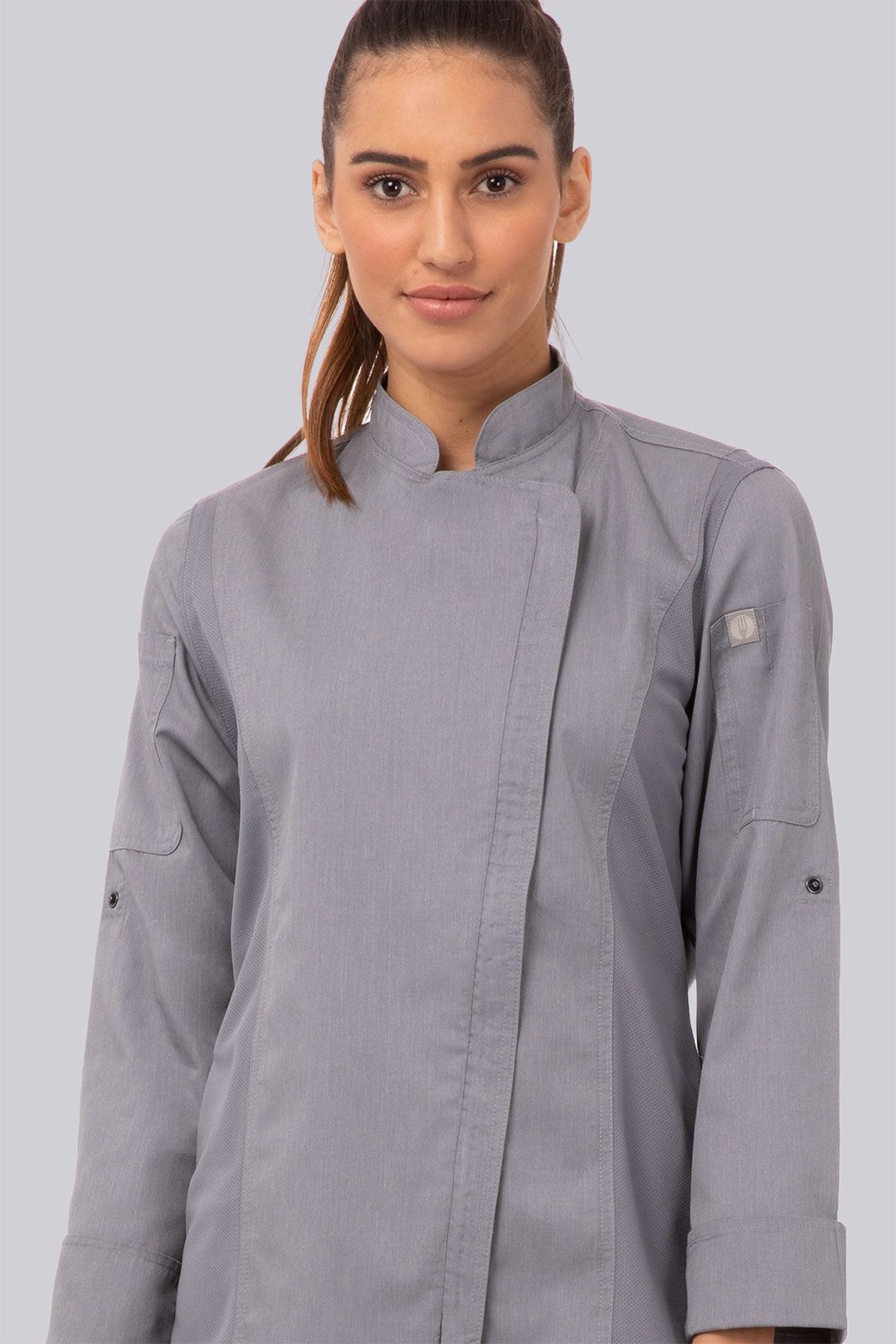 Chef Works Ladies Hartford Long Sleeve Chef Coat