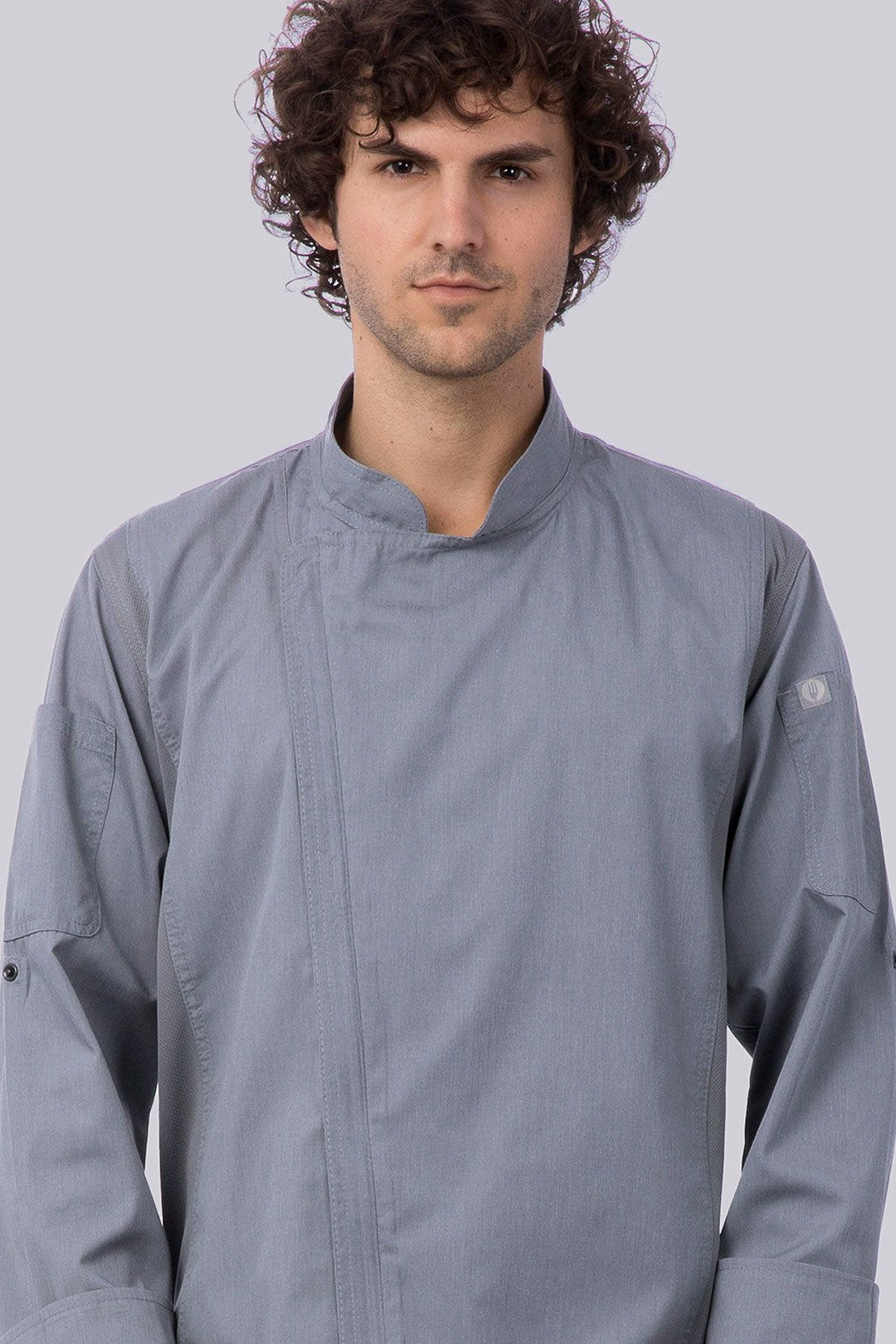 Chef Works Mens Hartford Long Sleeve Chef Coat