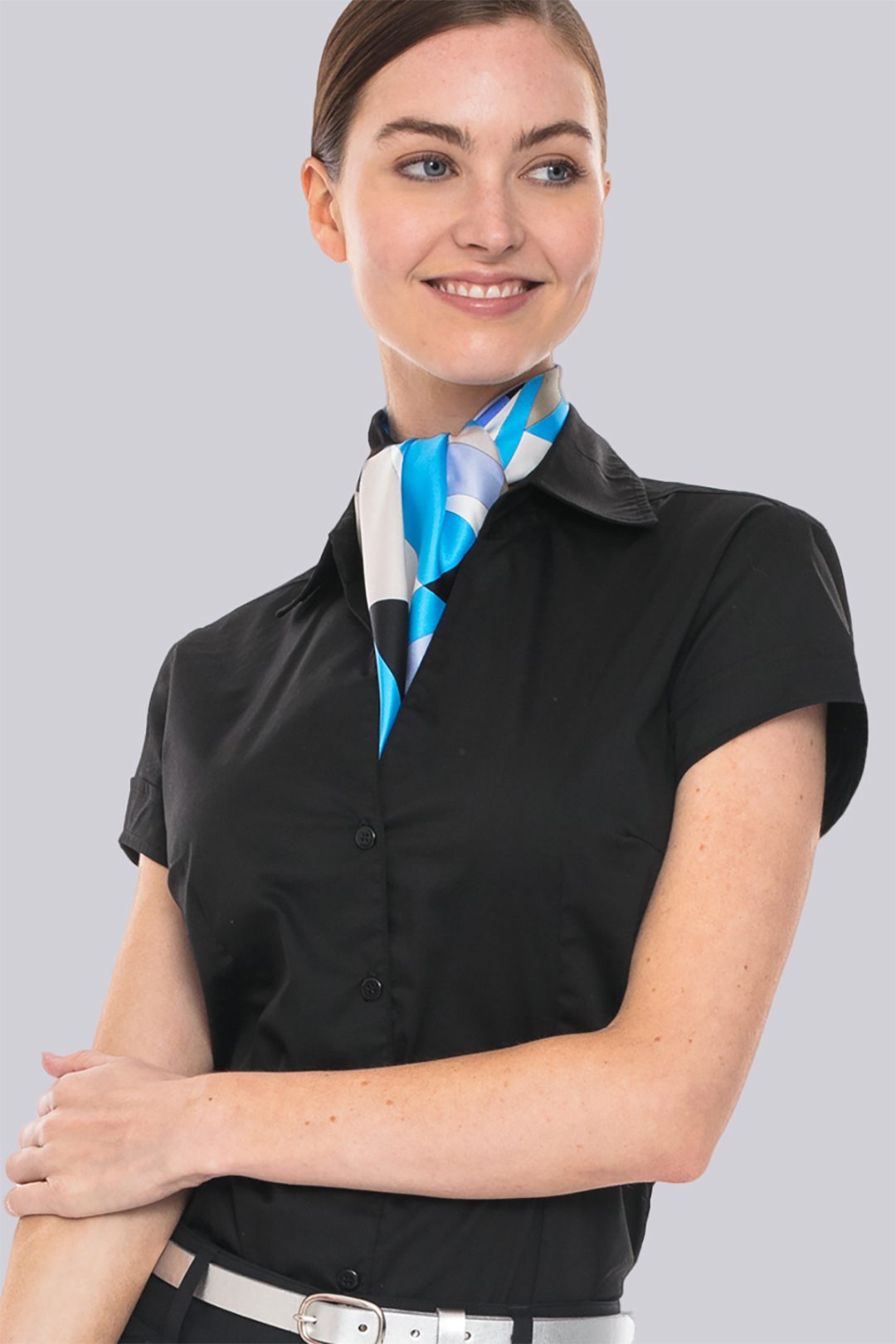 Fitted Cotton Blouse