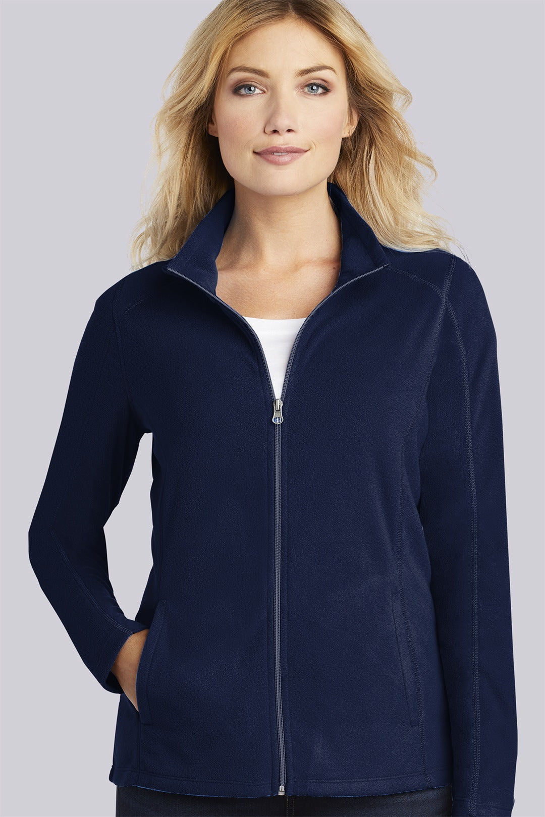 Ladies Microfleece Full Zip