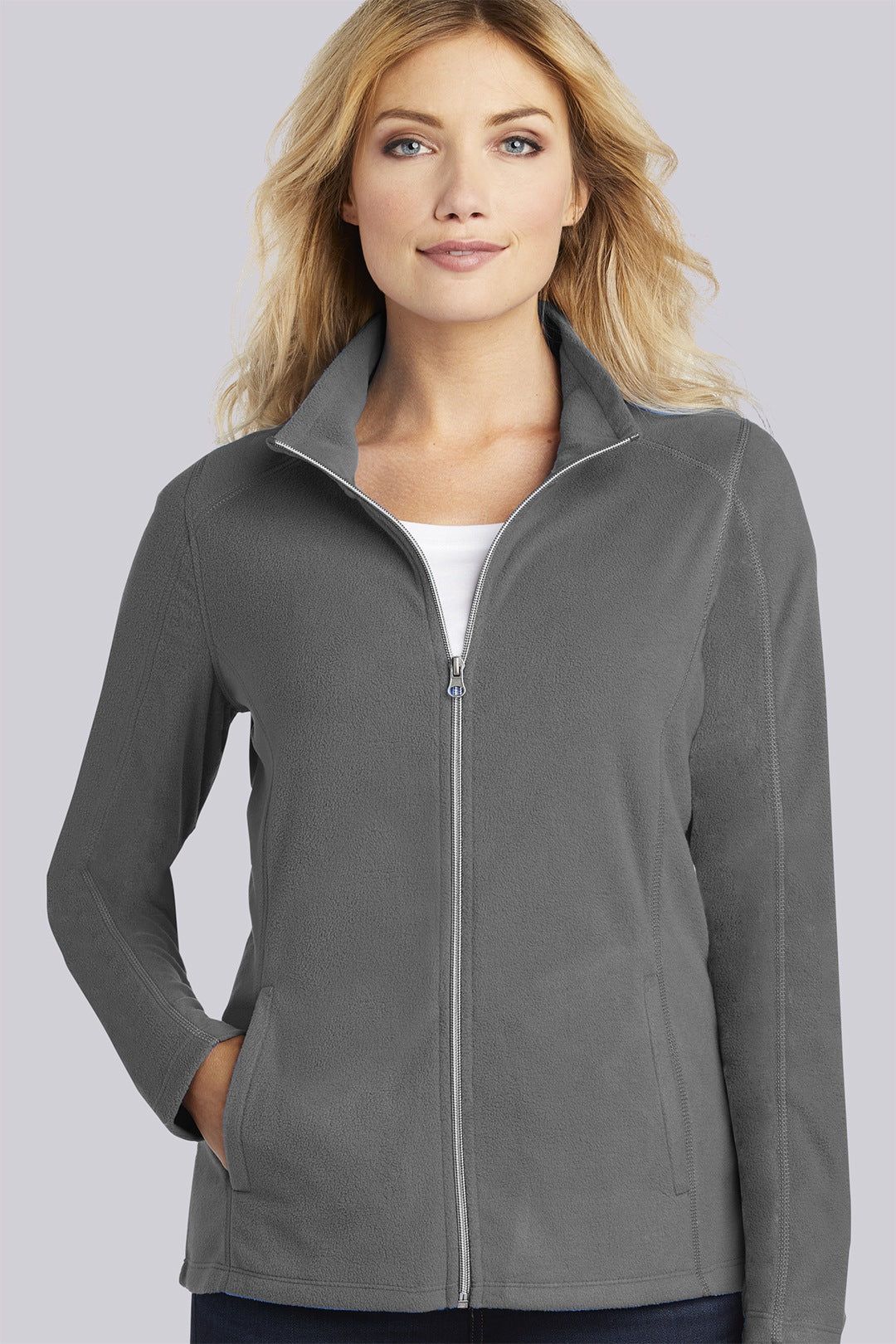 Ladies Microfleece Full Zip