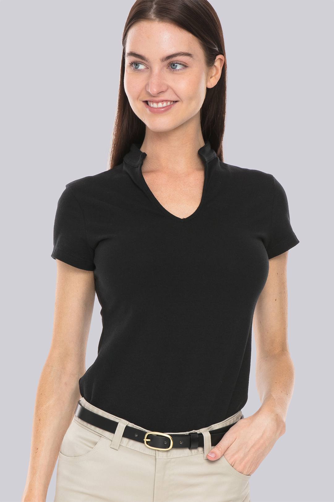 Mandarin Polo Shirt