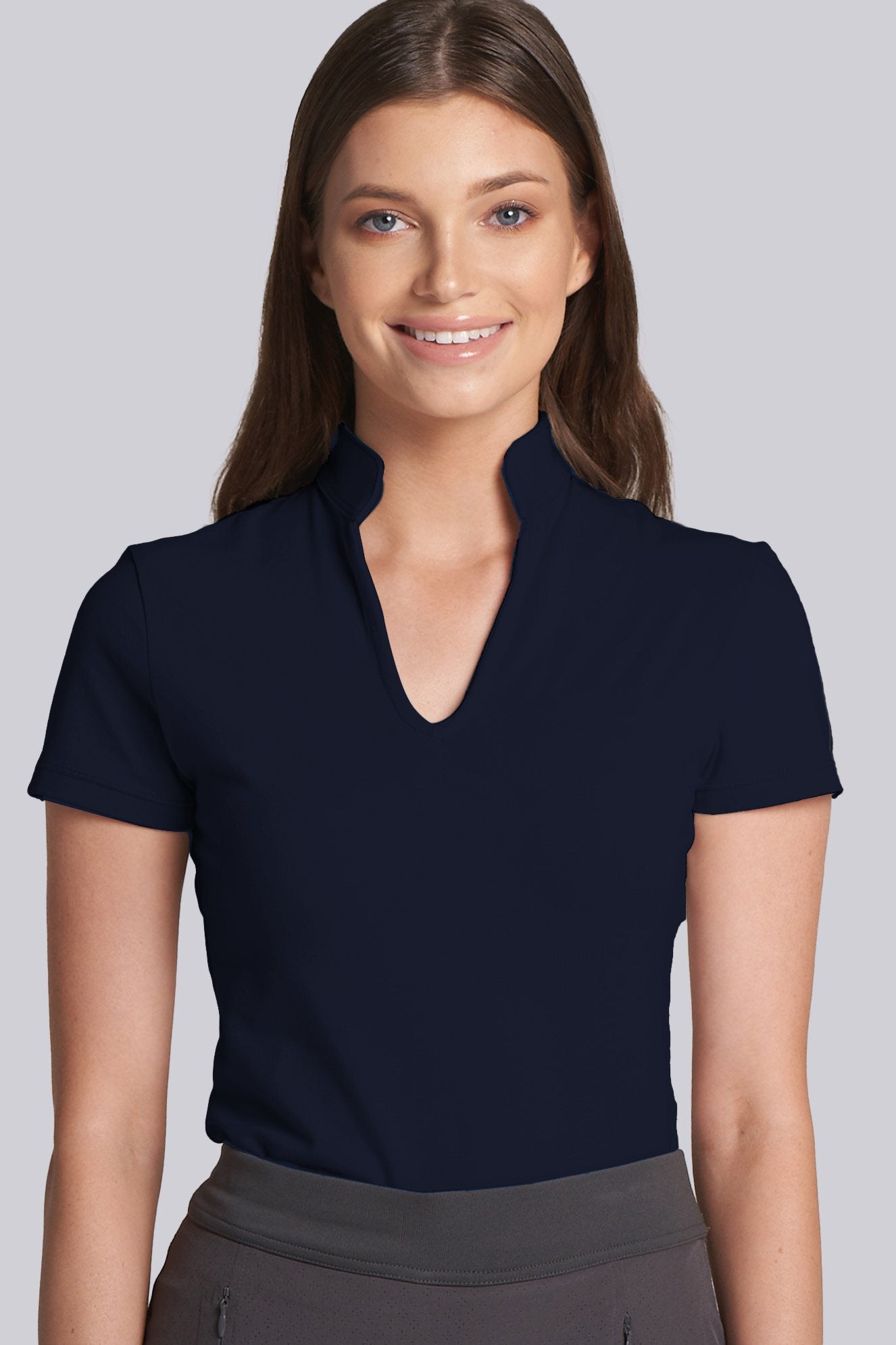Mandarin Polo Shirt