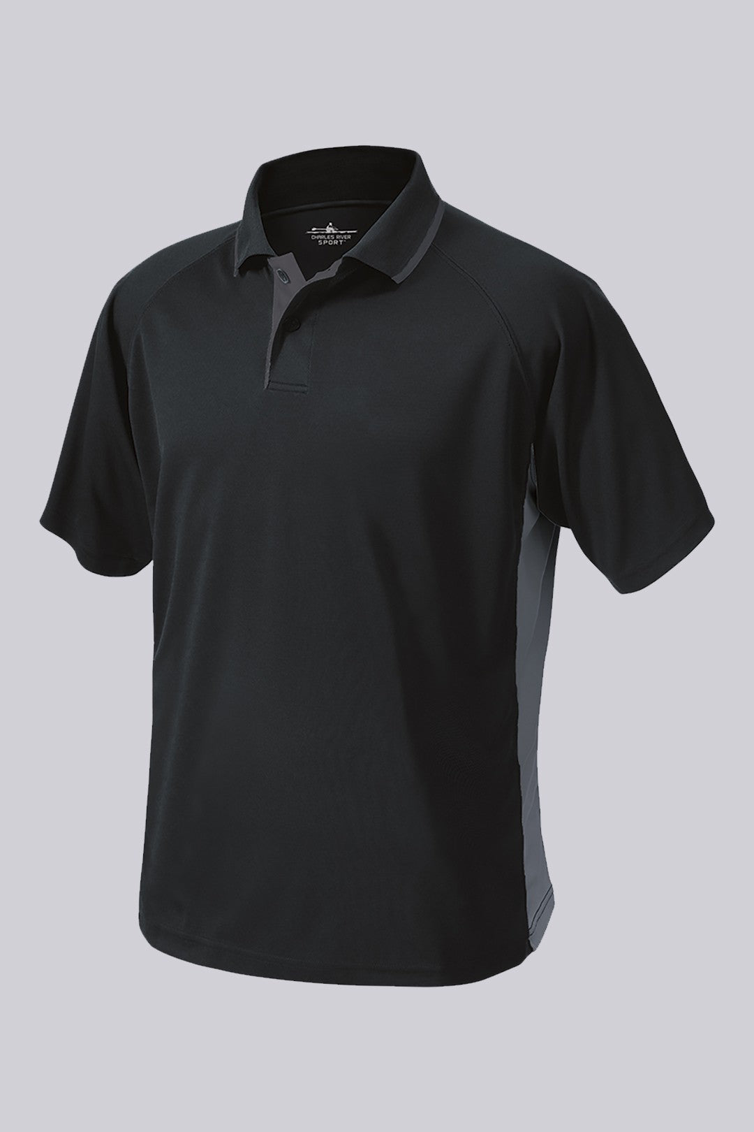 Mens Color Blocked Polo