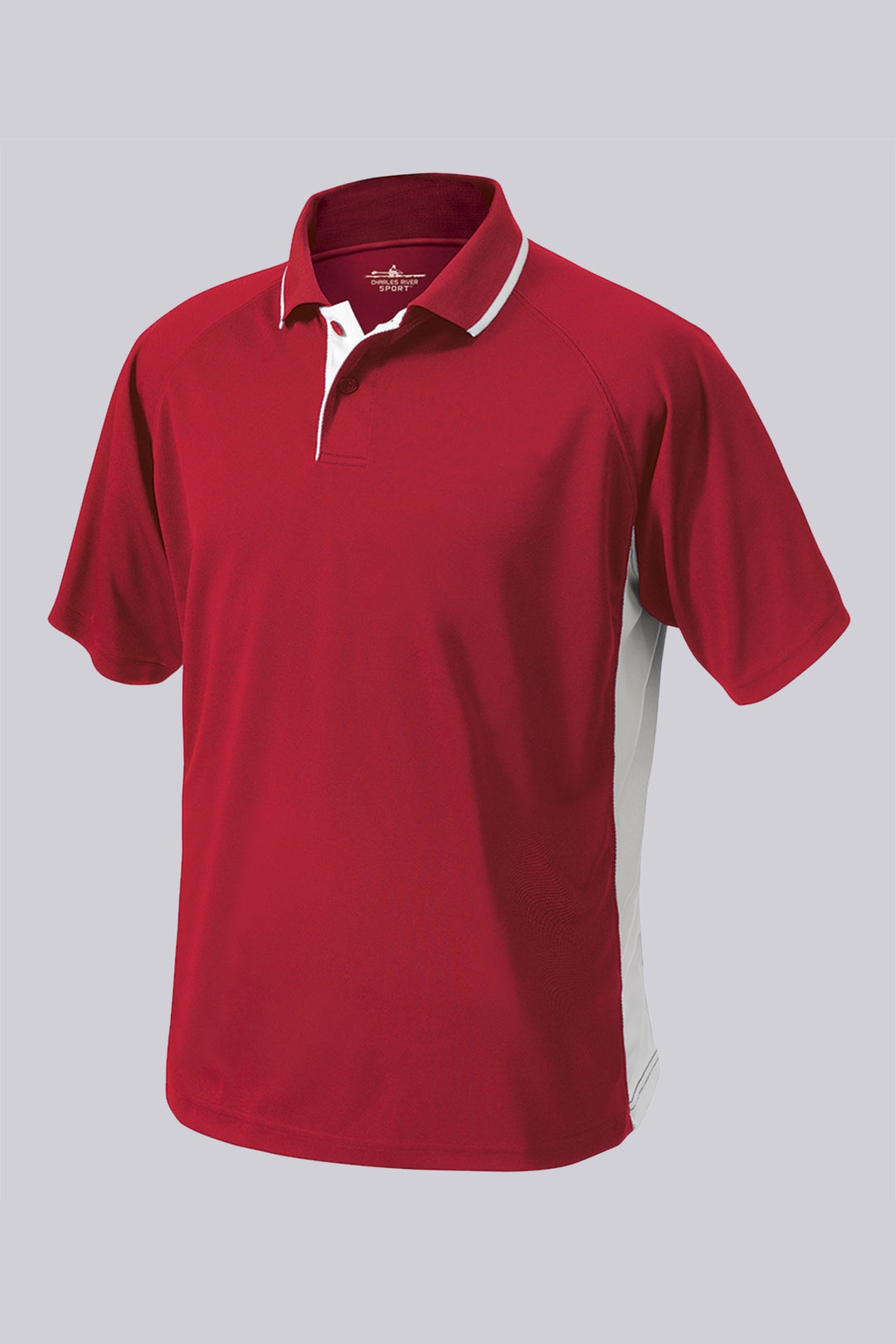 Mens Color Blocked Polo