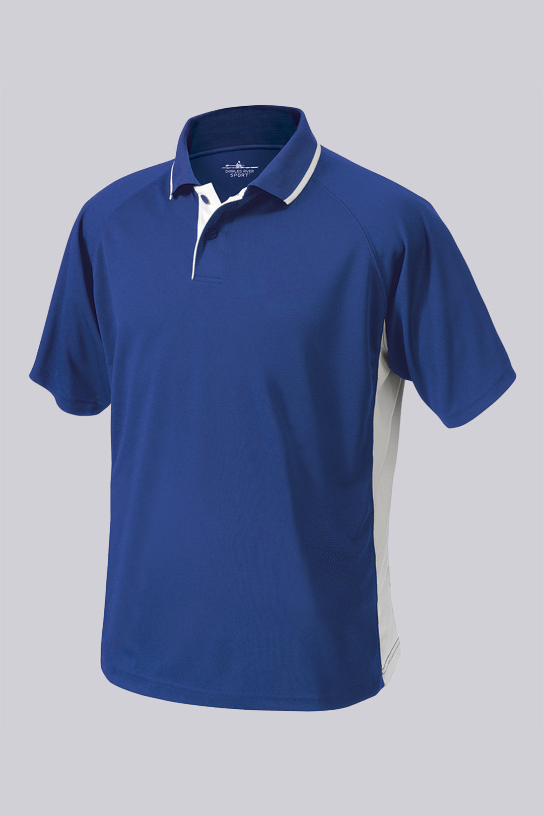 Mens Color Blocked Polo