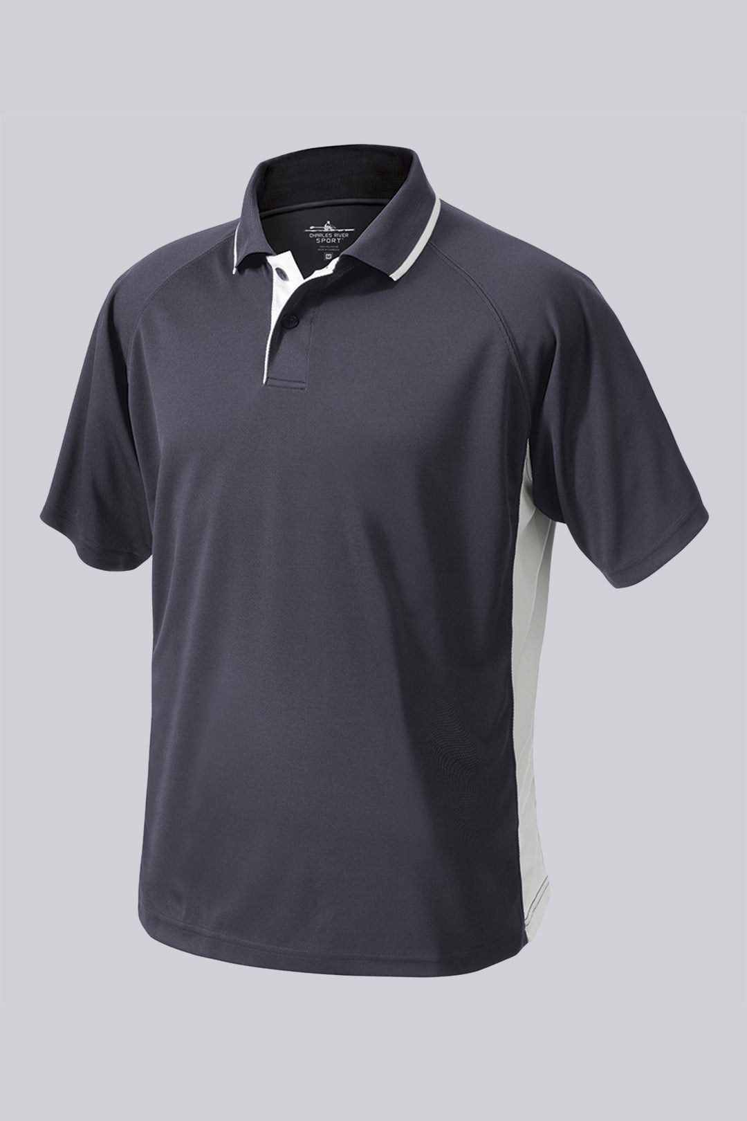 Mens Color Blocked Polo