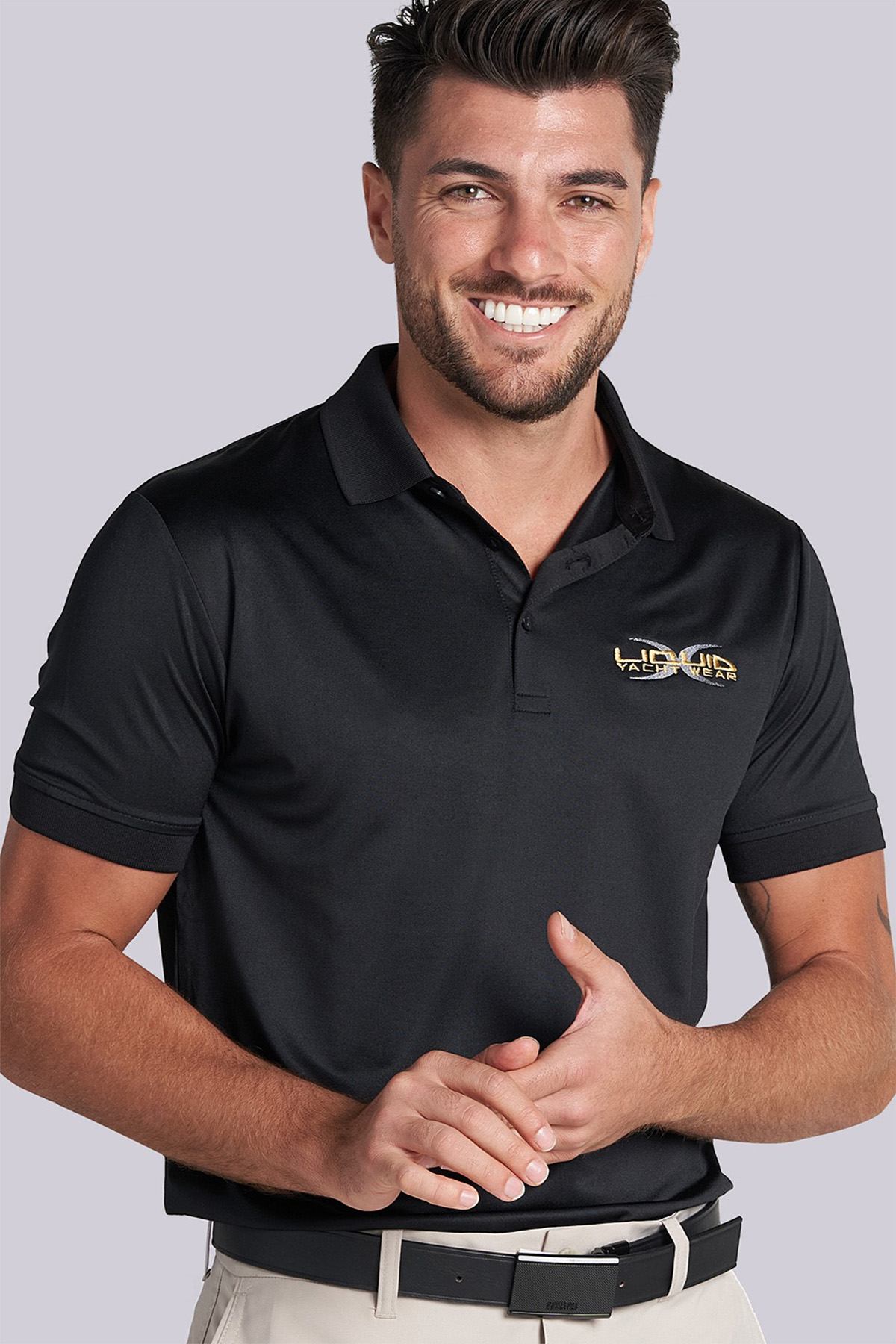 Liquid Mens Performance Polo