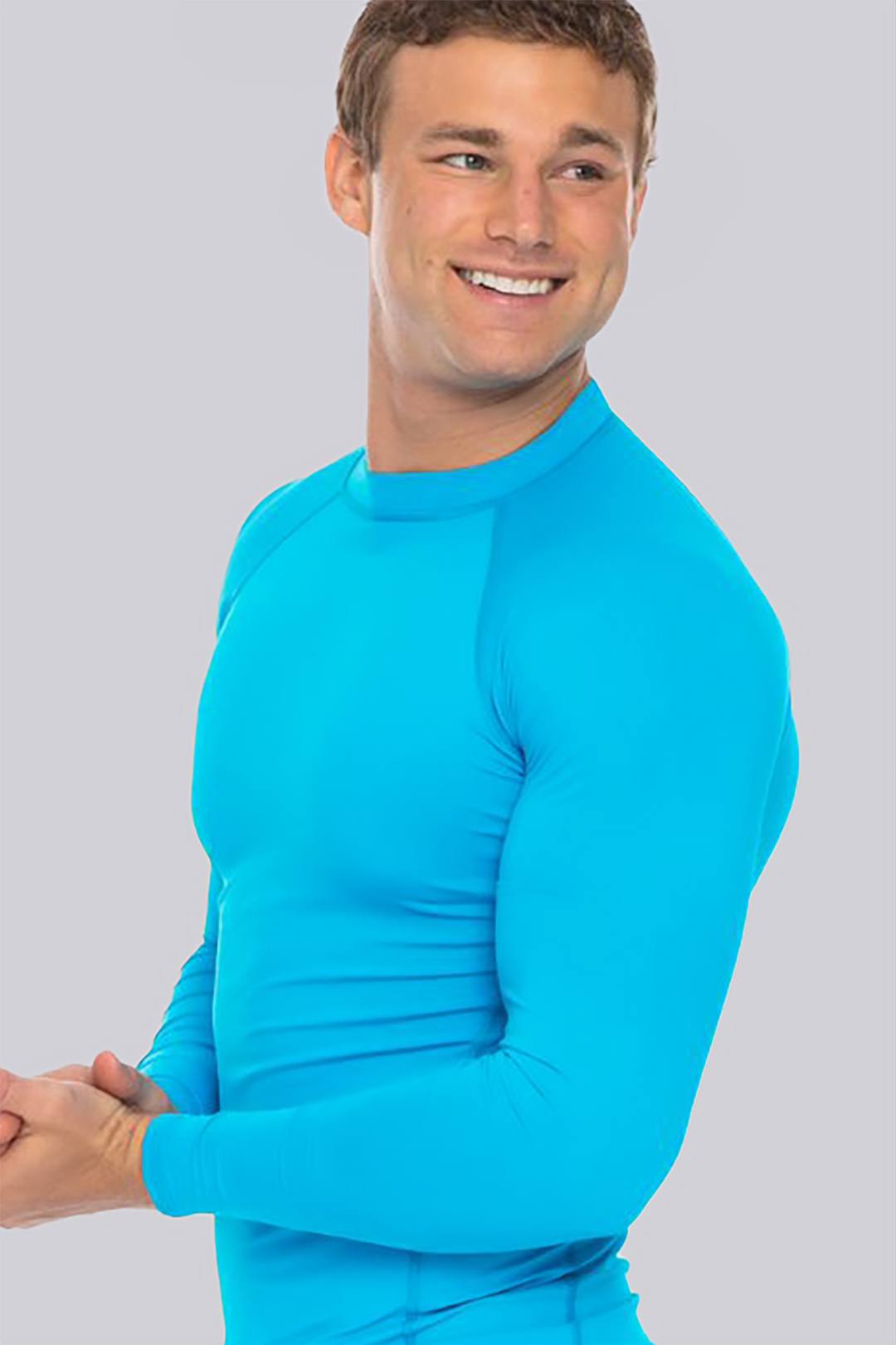 Mens Long Sleeve Rash Guard
