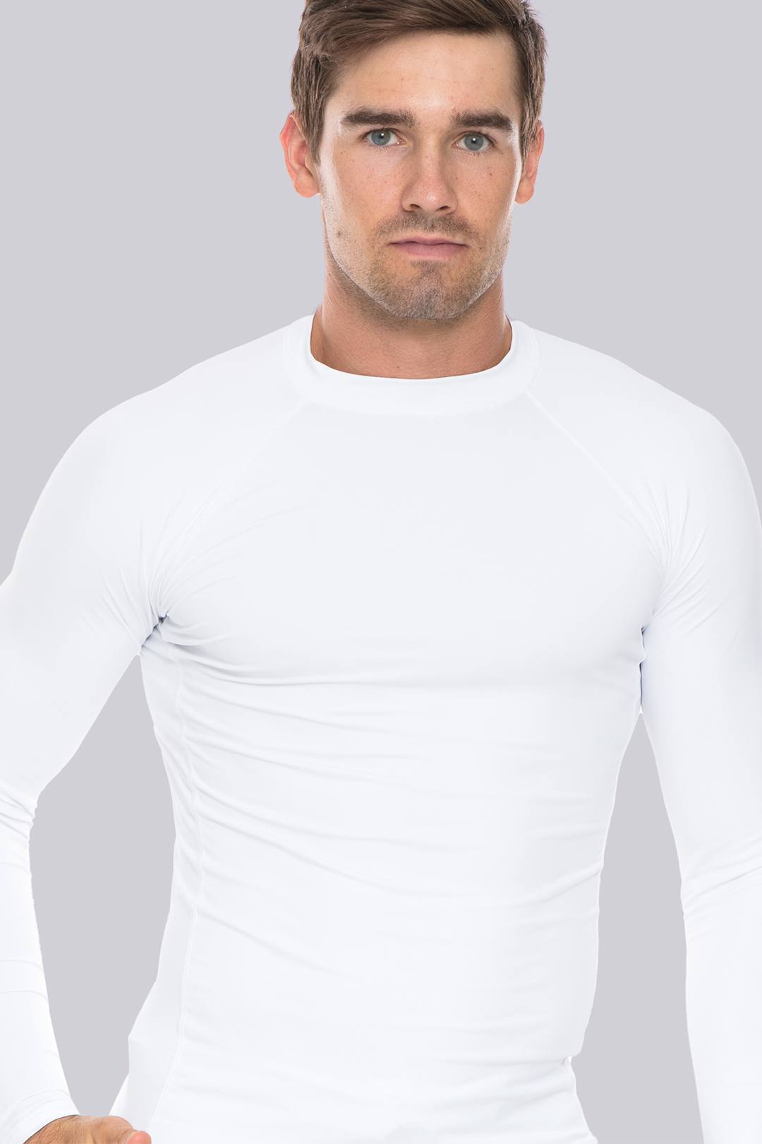 Mens Long Sleeve Rash Guard