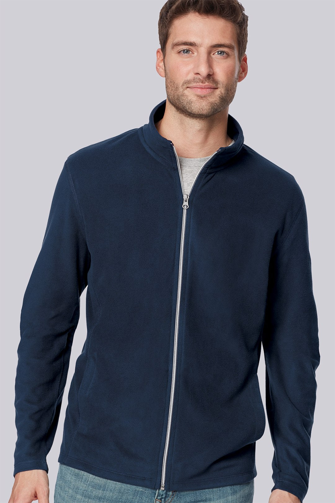 Mens Microfleece Full Zip