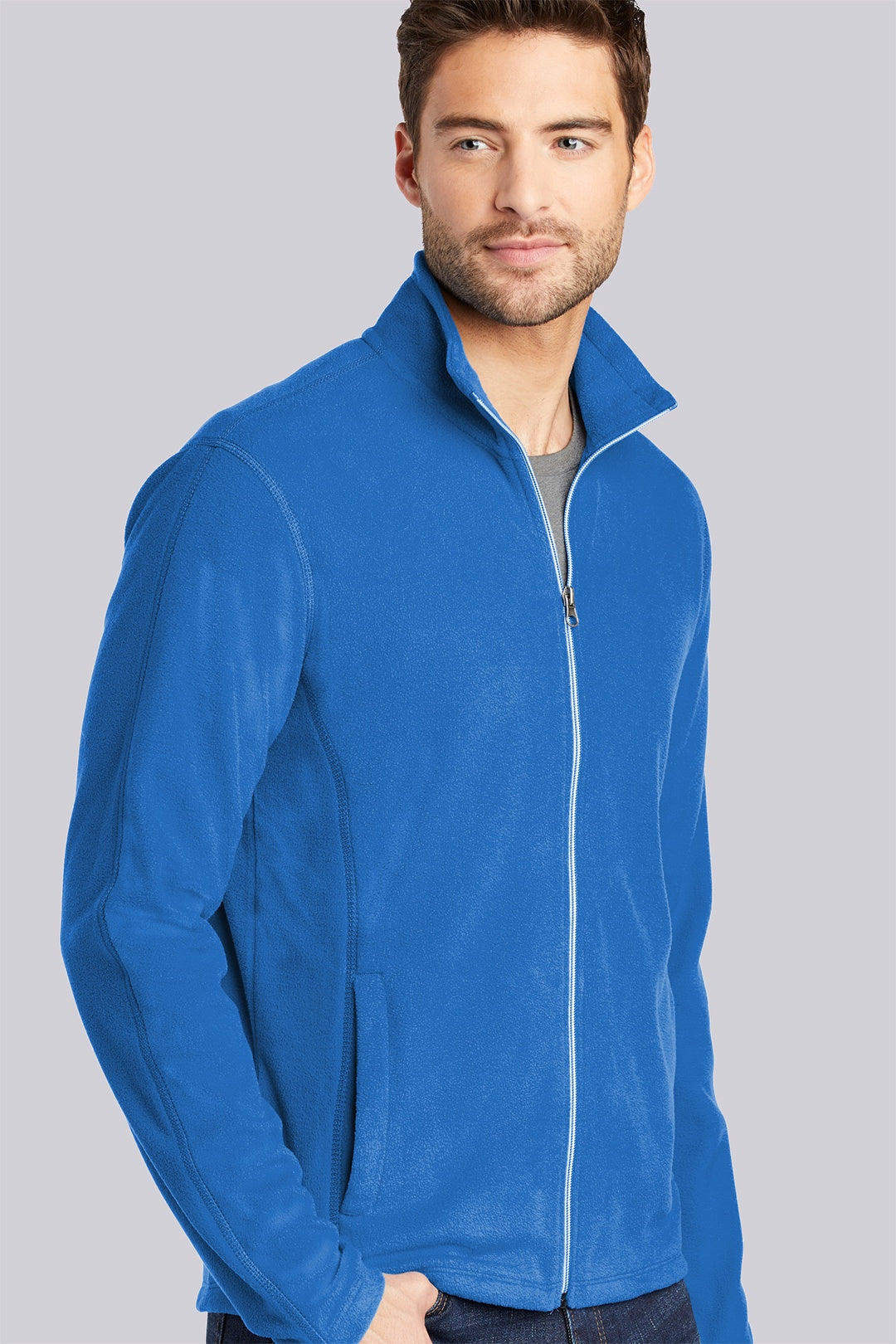 Mens Microfleece Full Zip