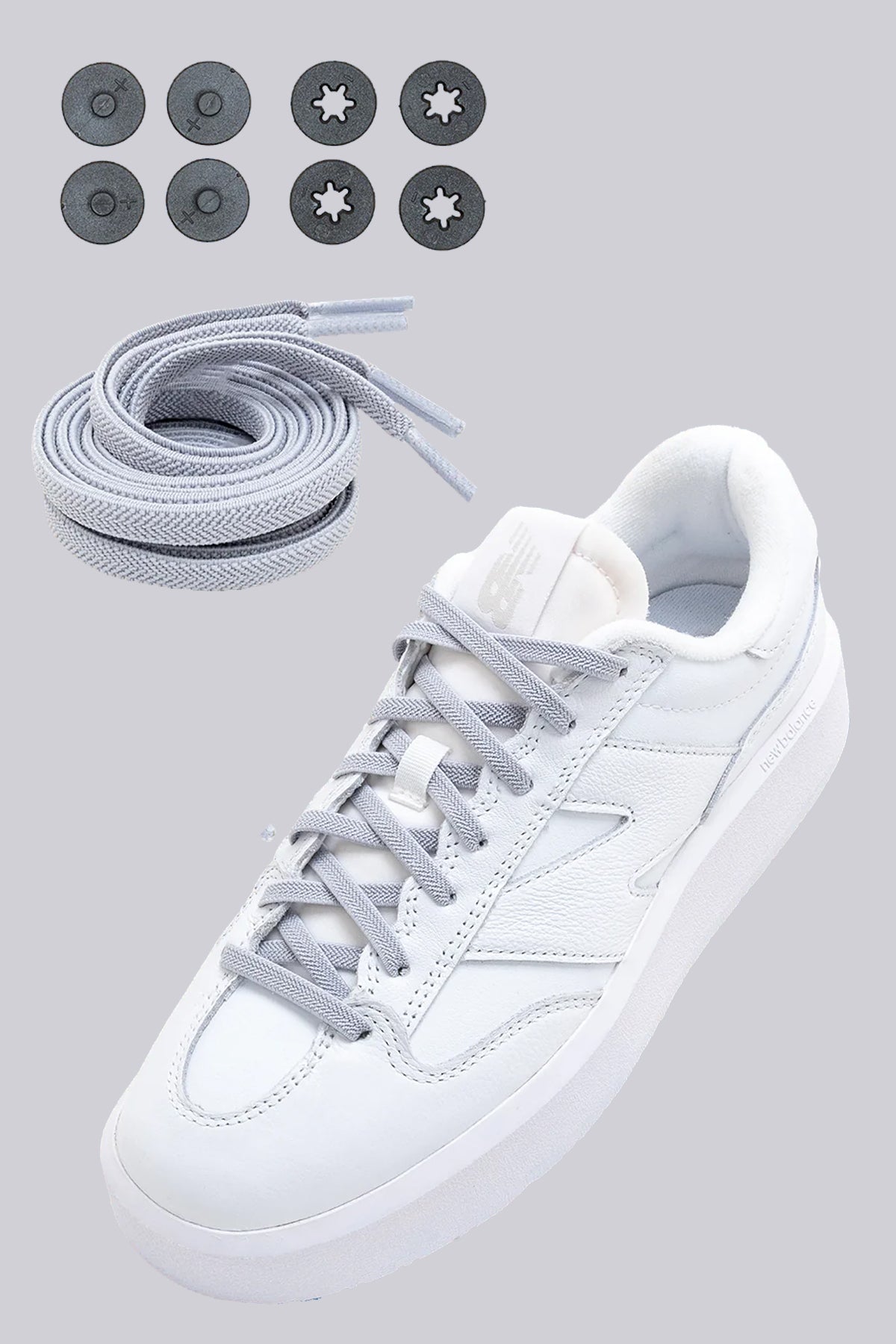 Lock Laces Flat Laces No-Tie Shoelace System
