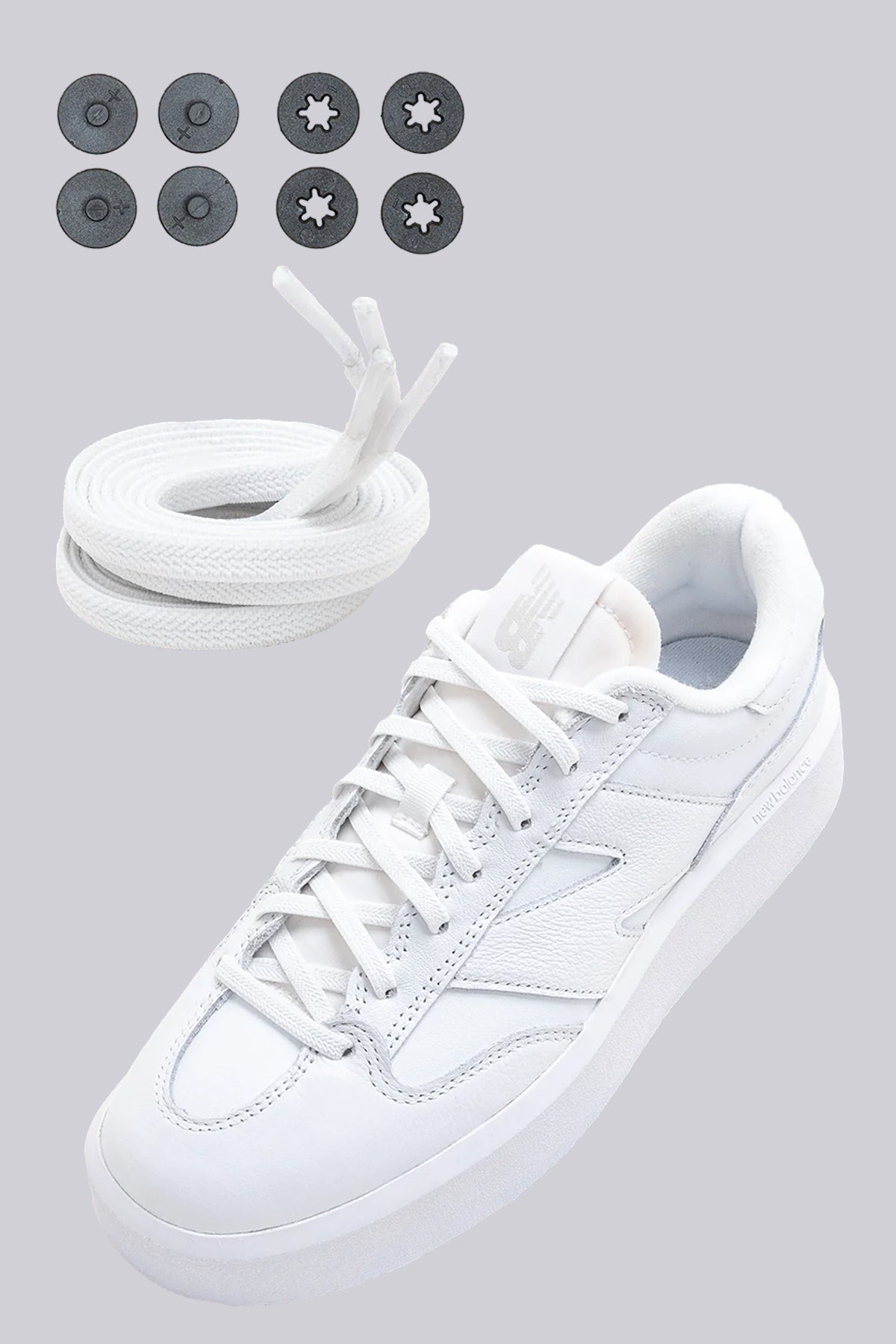 Lock Laces Flat Laces No-Tie Shoelace System