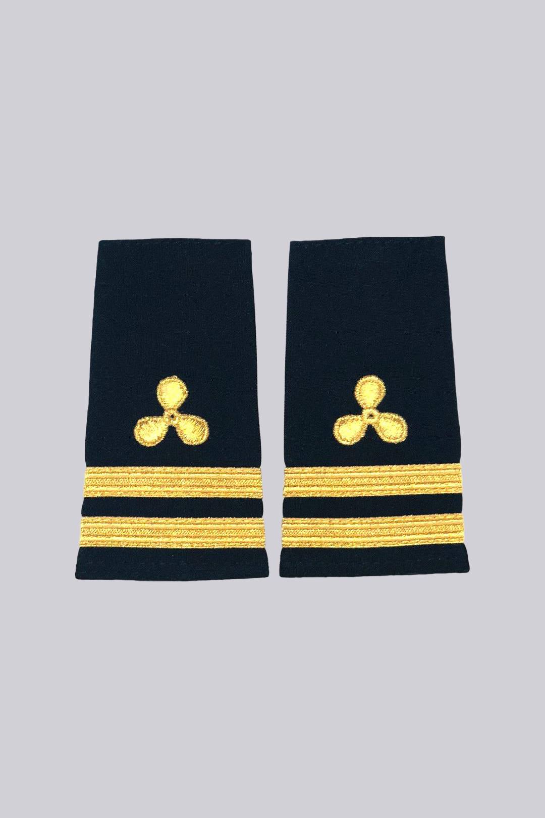 Second Engineer Epaulet Gold Two Stripes